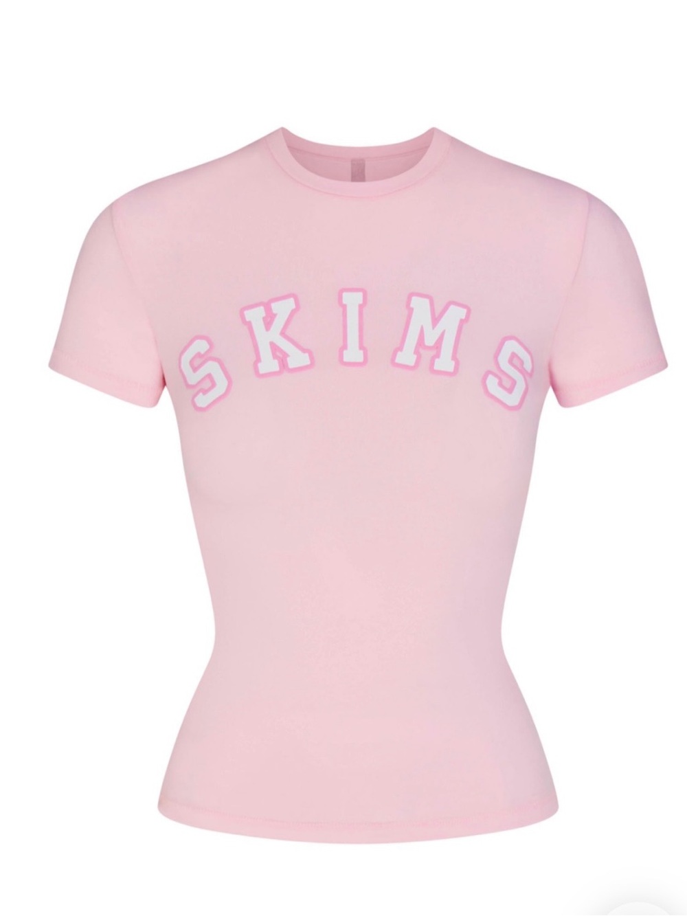SKIMS COTTON JERSEY T-SHIRT
Cherry Blossom With Snow Logo 
SOLD OUT!!